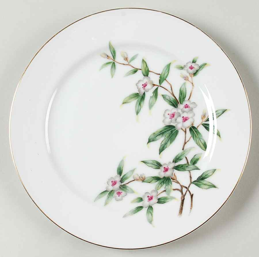 Wild Cherry Salad Plate by Seyei Toki Co-1