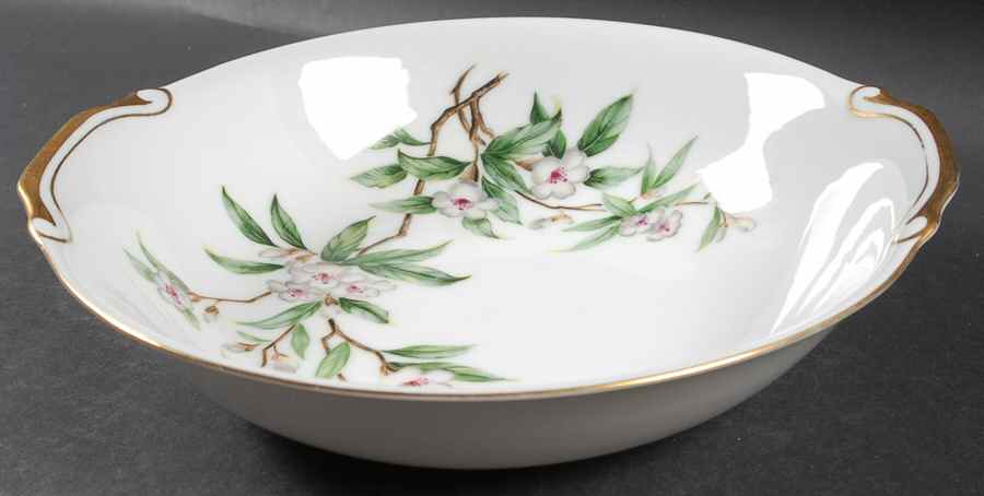 Wild Cherry 9" Round Vegetable Bowl by Seyei Toki Co-1