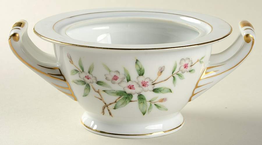 Wild Cherry Sugar Bowl No Lid by Seyei Toki Co-1