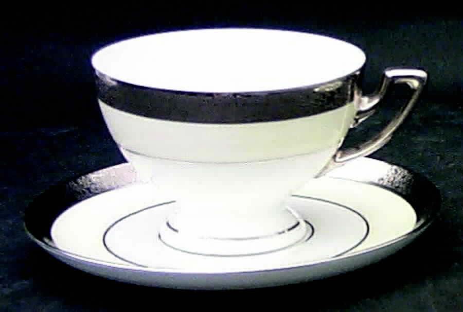 SFR2 Footed Cup & Saucer Set by Stouffer-1