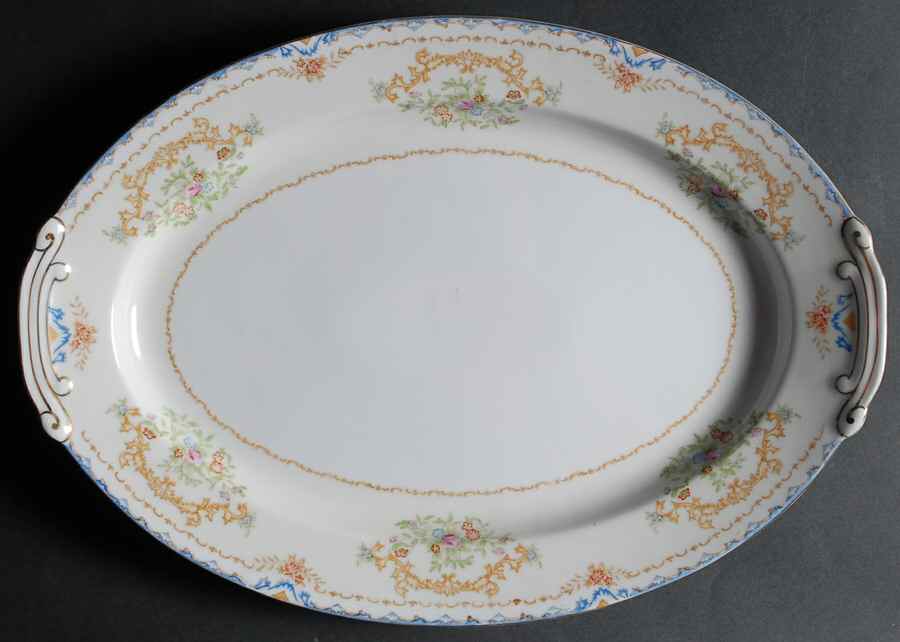 SFU1 16" Oval Serving Platter by Shofu (Japan)-1