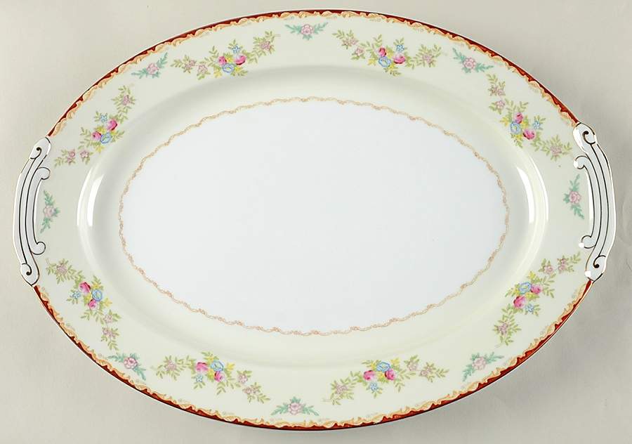 SFU3 15" Oval Serving Platter by Shofu (Japan)-1