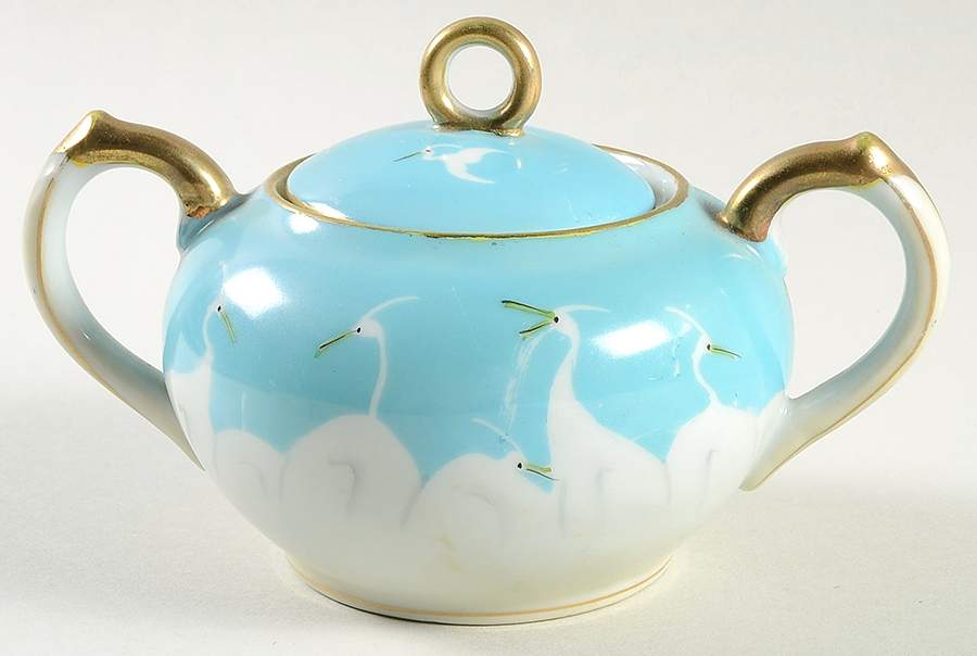 SFU4 Sugar Bowl & Lid by Shofu (Japan)-1