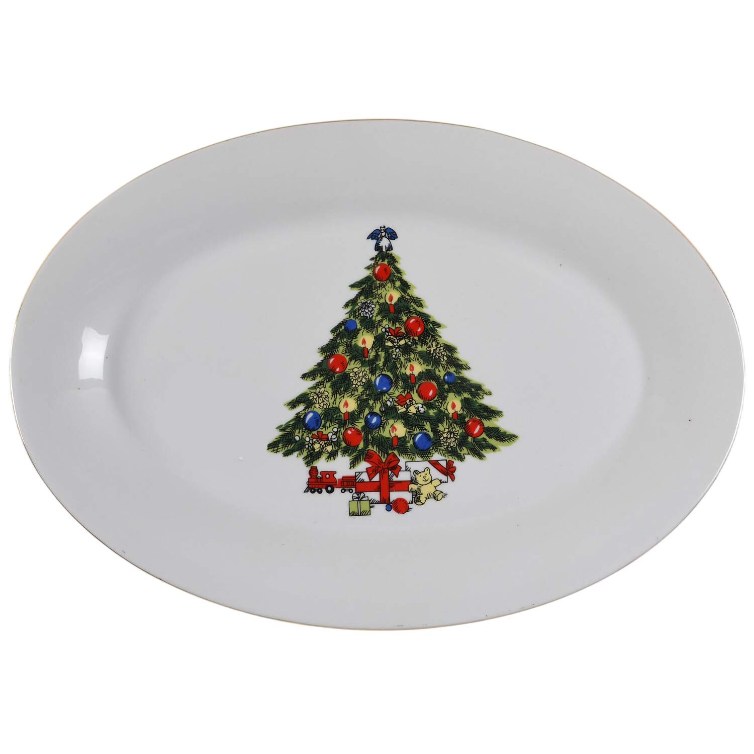 SGU1 14" Oval Serving Platter by Sea Gull-1