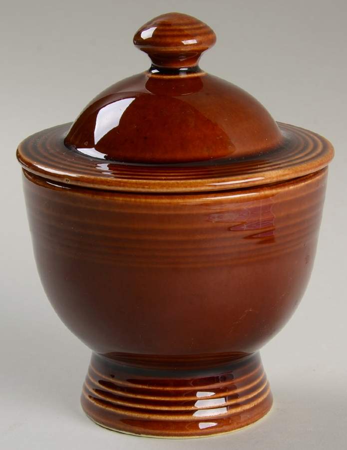 Amberstone Sugar Bowl & Lid by Sheffield-1