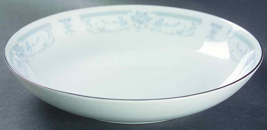 Blue Whisper Coupe Soup Bowl by Sheffield-1