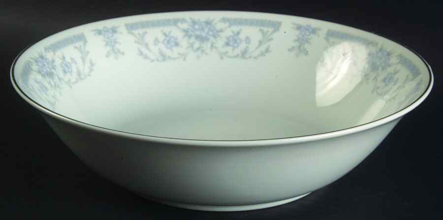 Blue Whisper 9" Round Vegetable Bowl by Sheffield-1