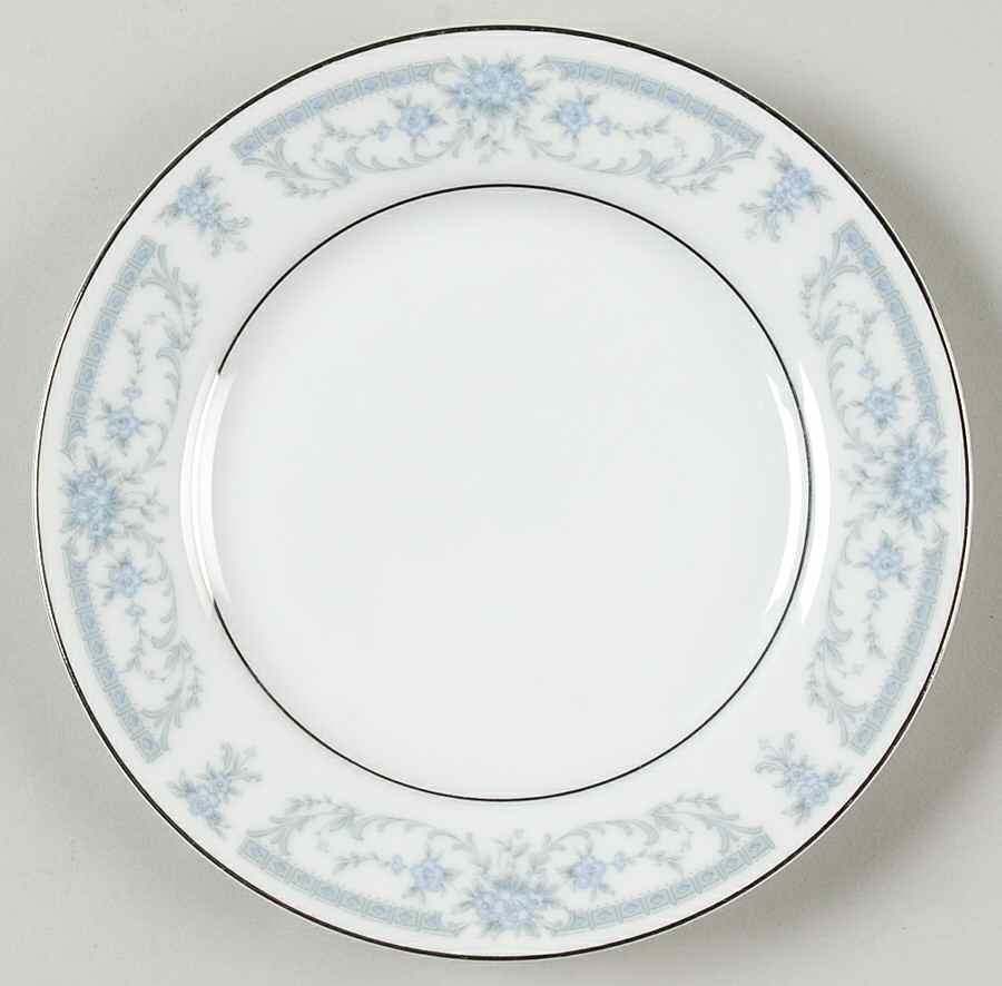 Blue Whisper Bread & Butter Plate by Sheffield-1