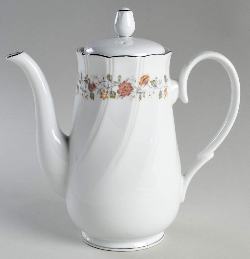 Bouquet Coffee Pot & Lid by Sheffield-1