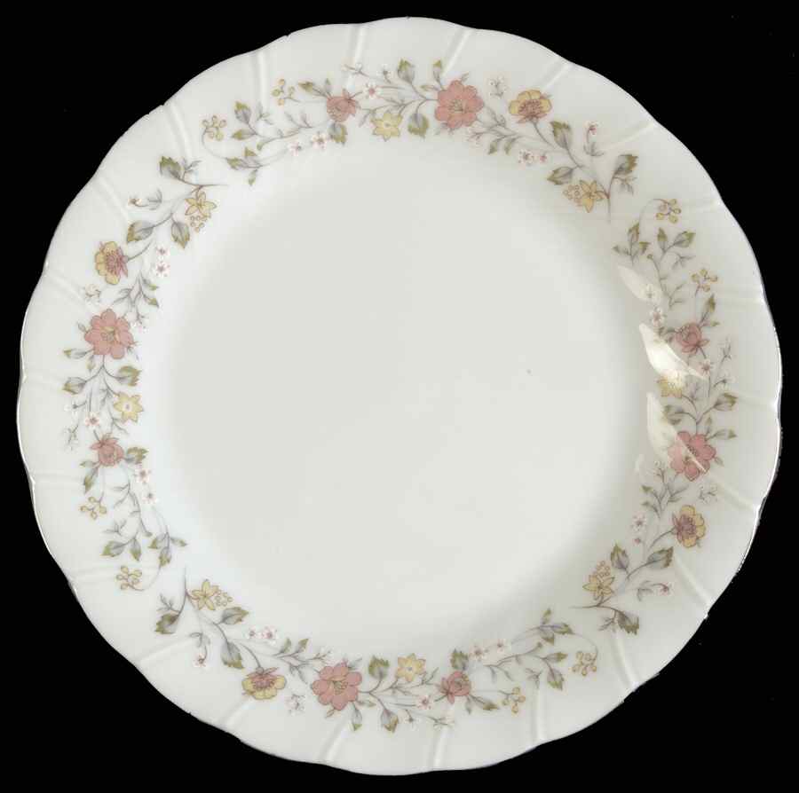Bouquet Bread & Butter Plate by Sheffield-1
