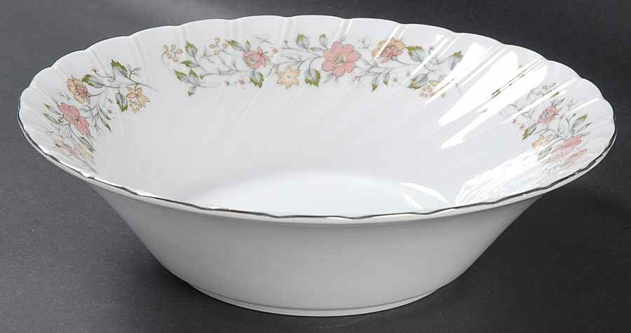 Bouquet 9" Round Vegetable Bowl by Sheffield-1