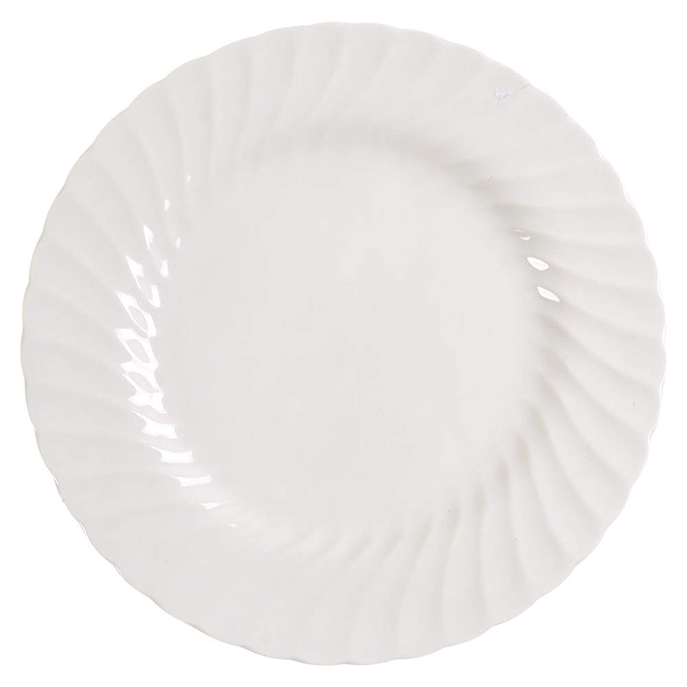Bone White (Earthenware, USA, All Ivory) Dinner Plate by Sheffield-1