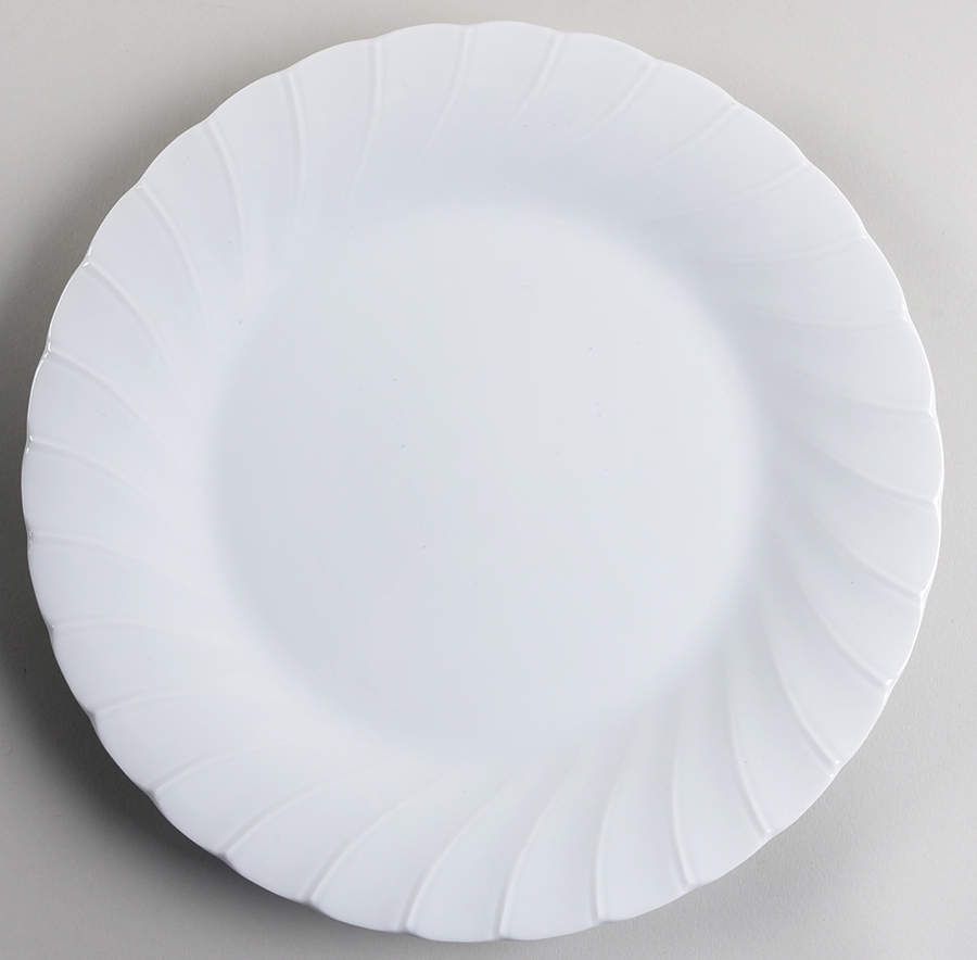 Bone White (Porcelain, Japan, All White) Dinner Plate by Sheffield-1