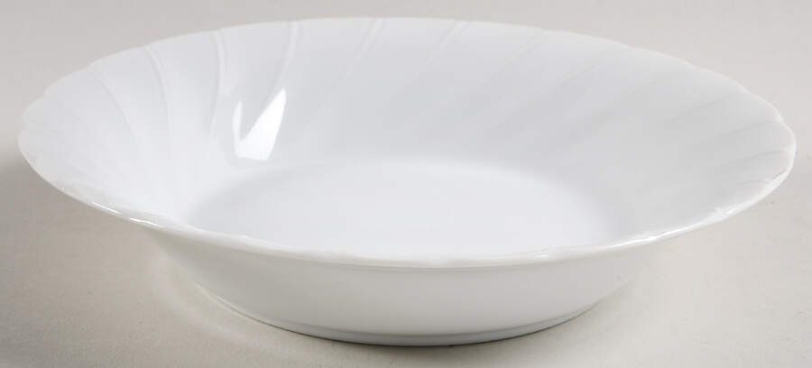Bone White (Porcelain, Japan, All White) Coupe Soup Bowl by Sheffield-1