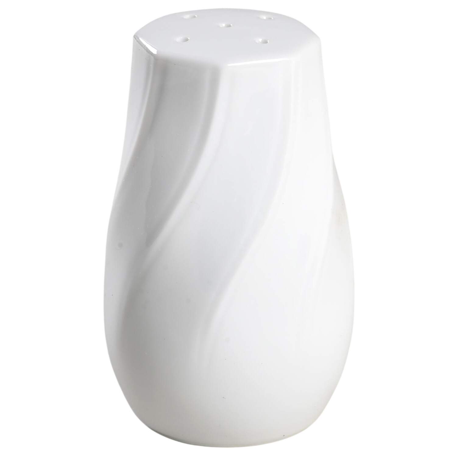 Bone White (Porcelain, Japan, All White) Pepper Shaker by Sheffield-1