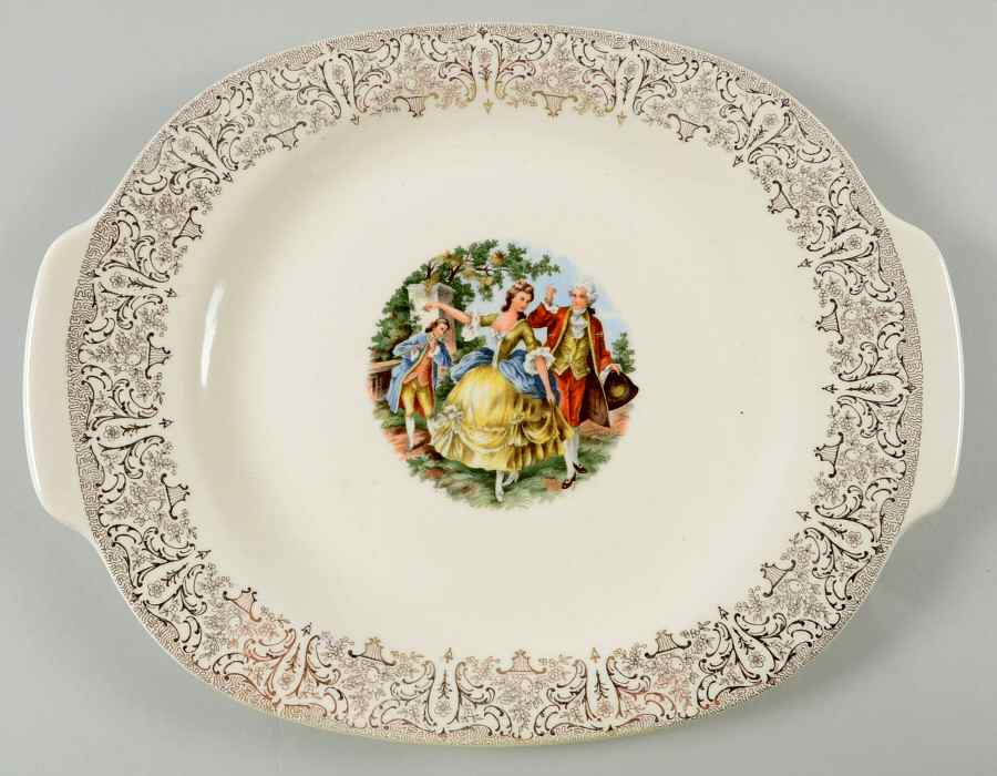 Chantilly 13" Oval Serving Platter by Sheffield-1