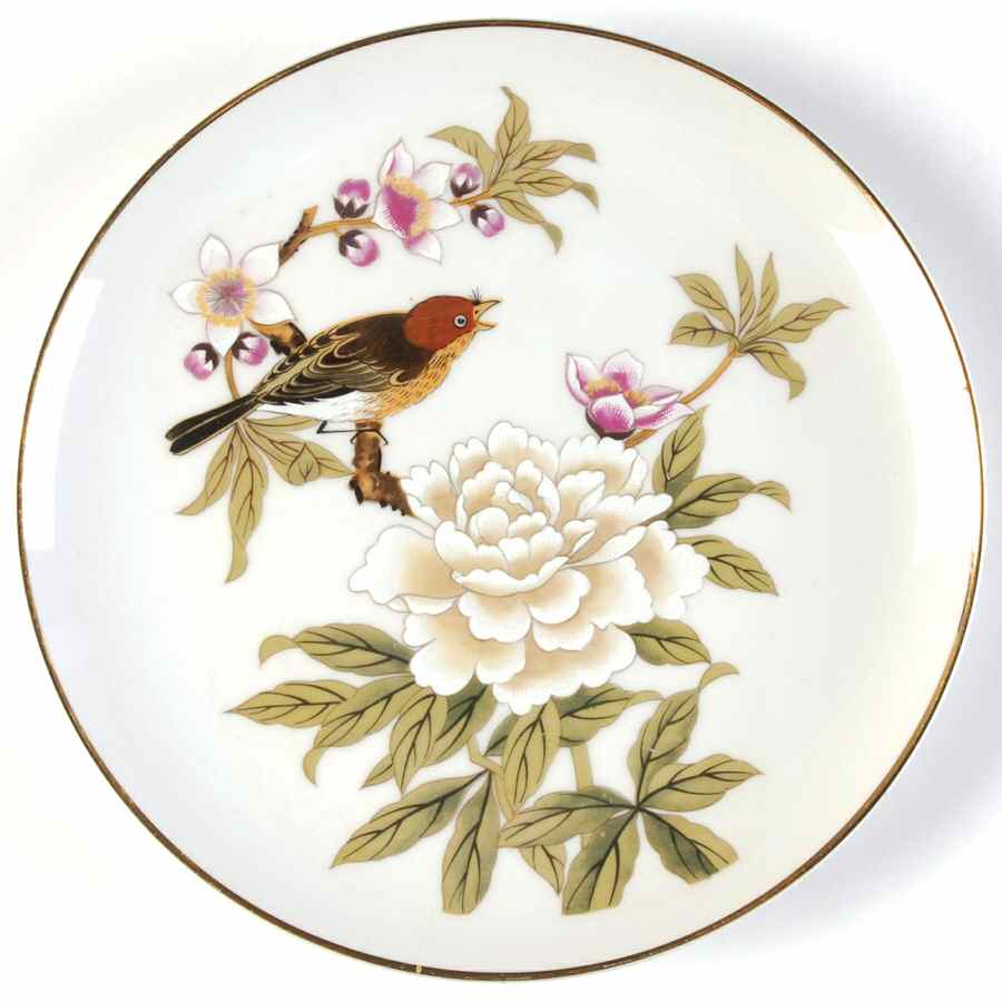 Chinese Garden Salad Plate by Sheffield-1