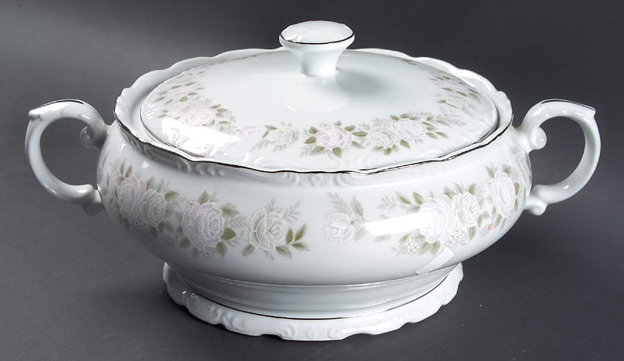 Classic Round Covered Vegetable by Sheffield-1