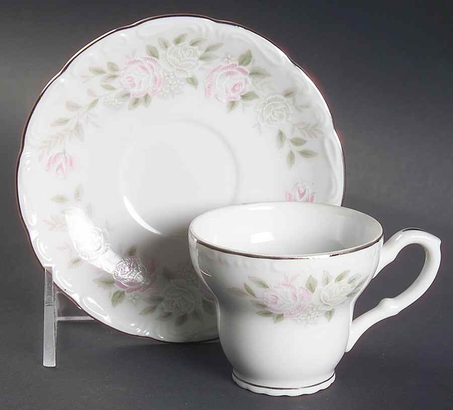 Classic Footed Demitasse Cup & Saucer Set by Sheffield-1