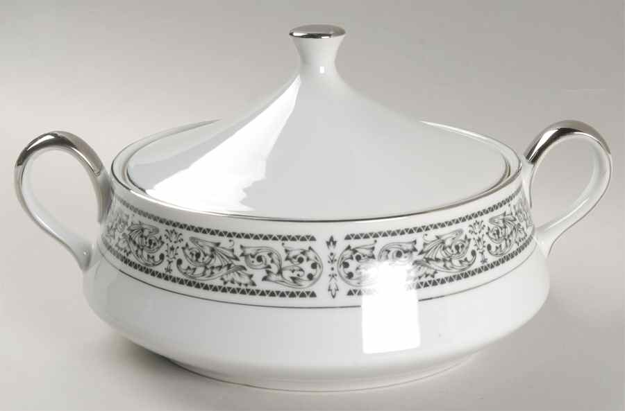 Corinthian Round Covered Vegetable by Sheffield-1