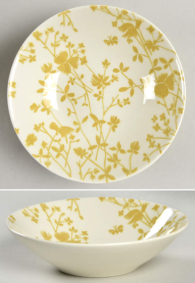 Golden Meadow Coupe Cereal Bowl by Sheffield-1