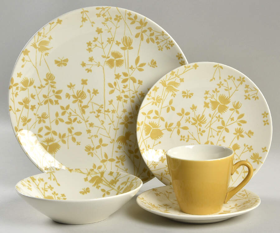 Golden Meadow 5 Piece Place Setting by Sheffield-1