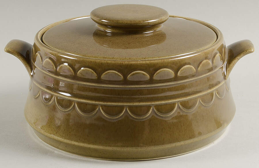 Granada Green Round Covered Vegetable by Sheffield-1