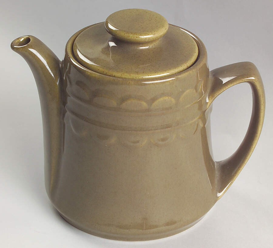 Granada Green Teapot & Lid by Sheffield-1