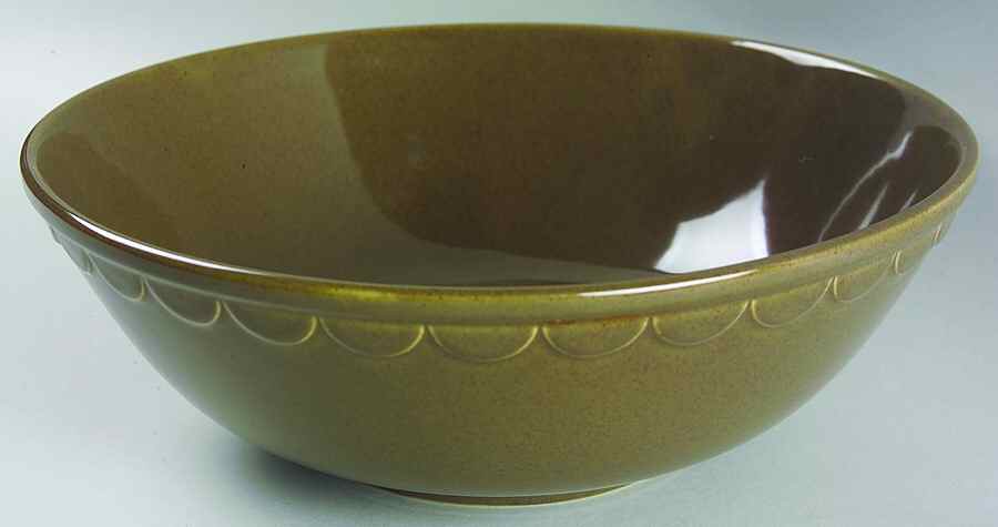 Granada Green 10" Large Salad Serving Bowl by Sheffield-1