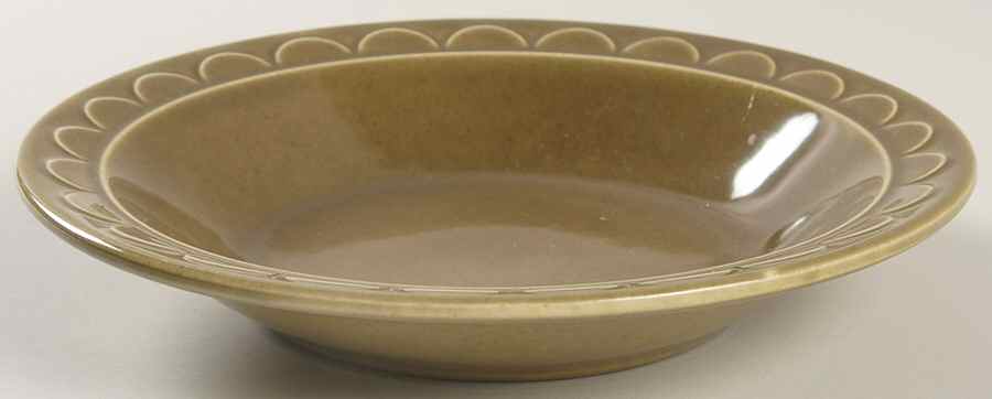 Granada Green Rim Soup Bowl by Sheffield-1