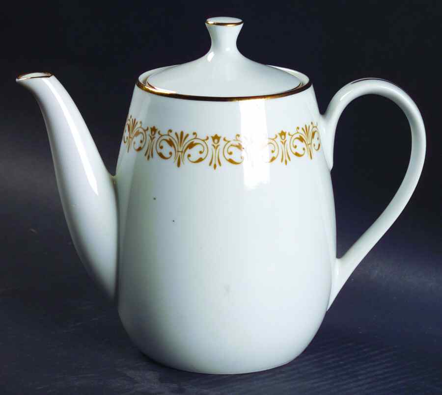 Imperial Gold Teapot & Lid by Sheffield-1