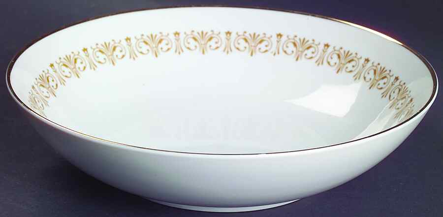 Imperial Gold 9" Round Vegetable Bowl by Sheffield-1