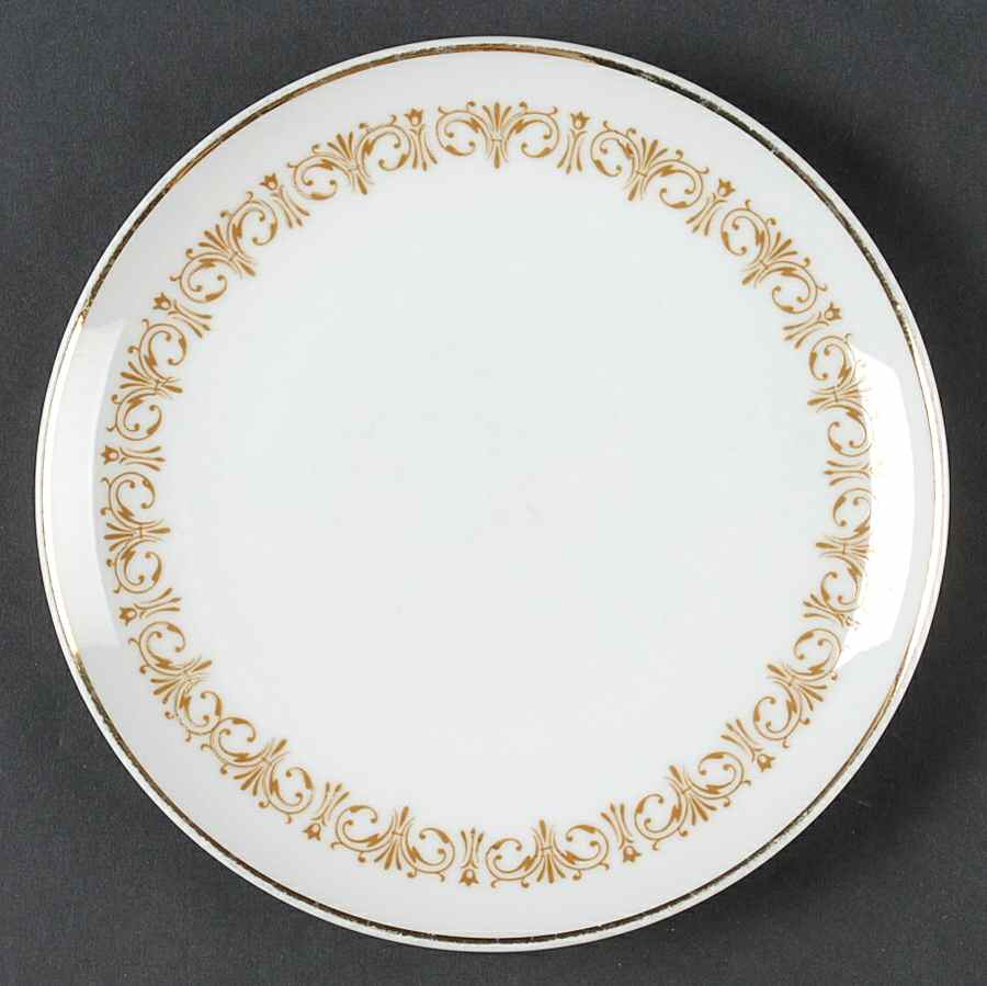 Imperial Gold Bread & Butter Plate by Sheffield-1
