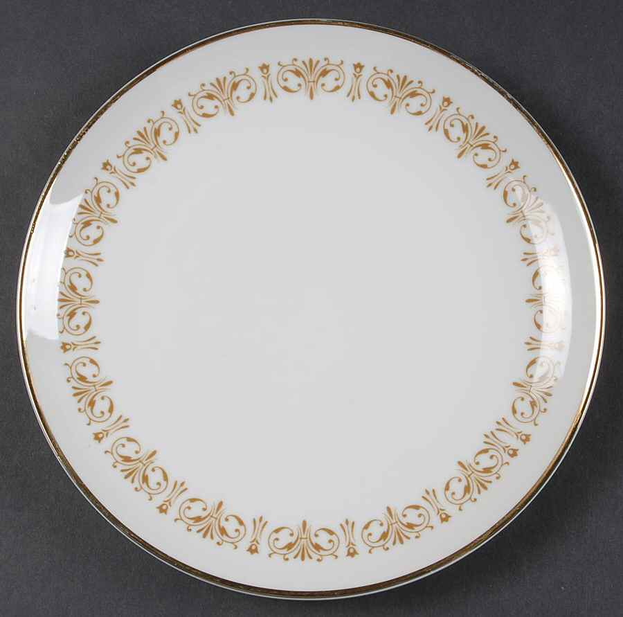 Imperial Gold Salad Plate by Sheffield-1