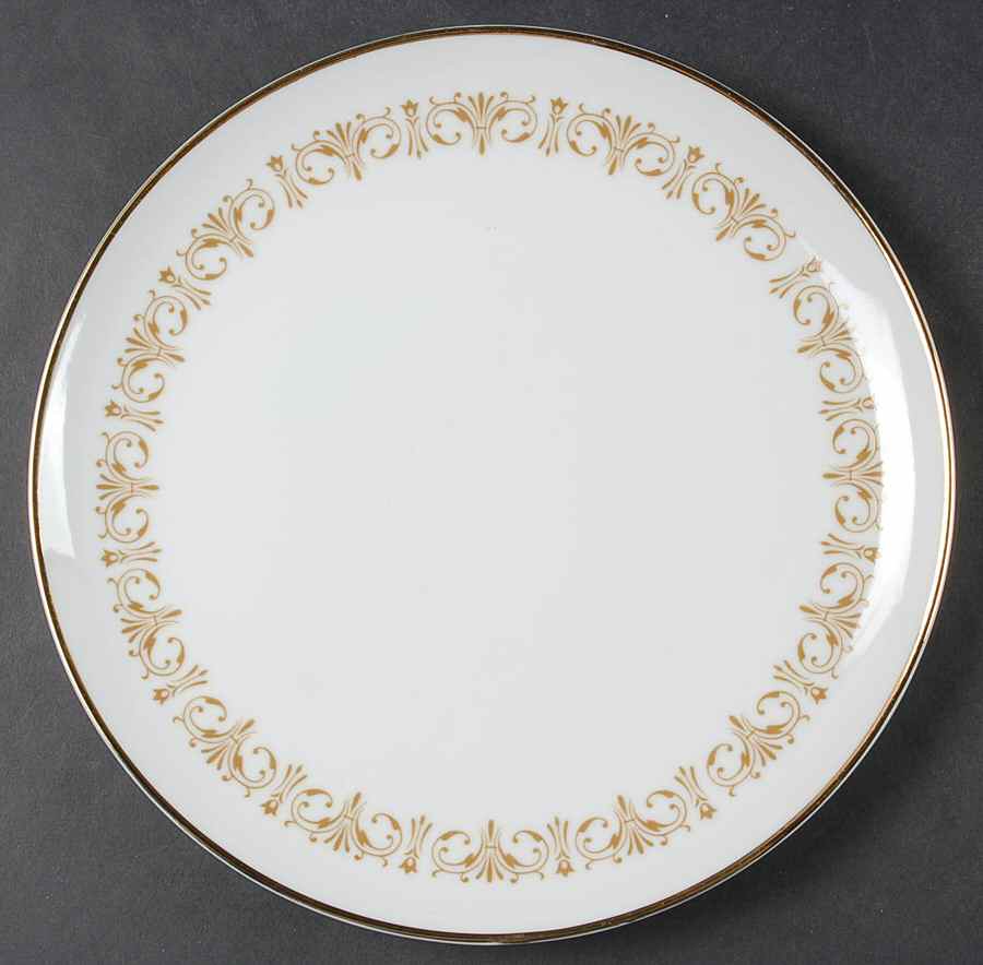 Imperial Gold Luncheon Plate by Sheffield-1