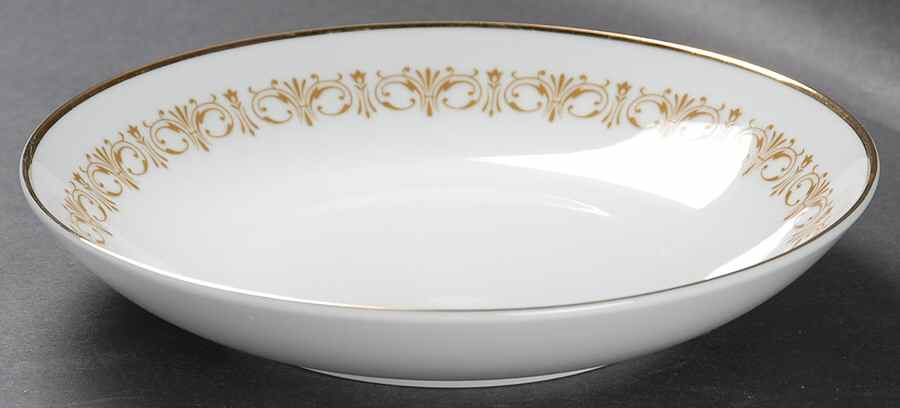 Imperial Gold Coupe Soup Bowl by Sheffield-1