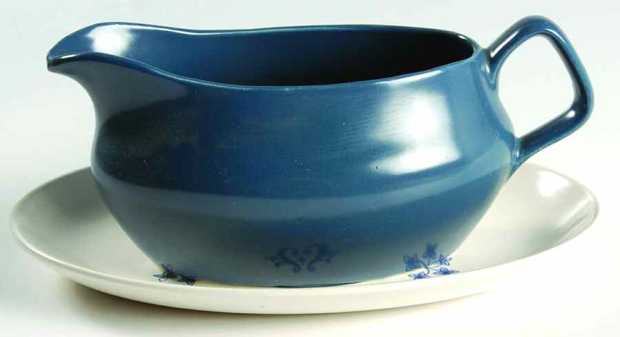 Provincial Gravy Boat & Underplate by Sheffield-1