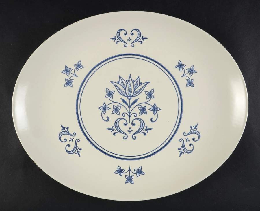 Provincial 13" Oval Serving Platter by Sheffield-1