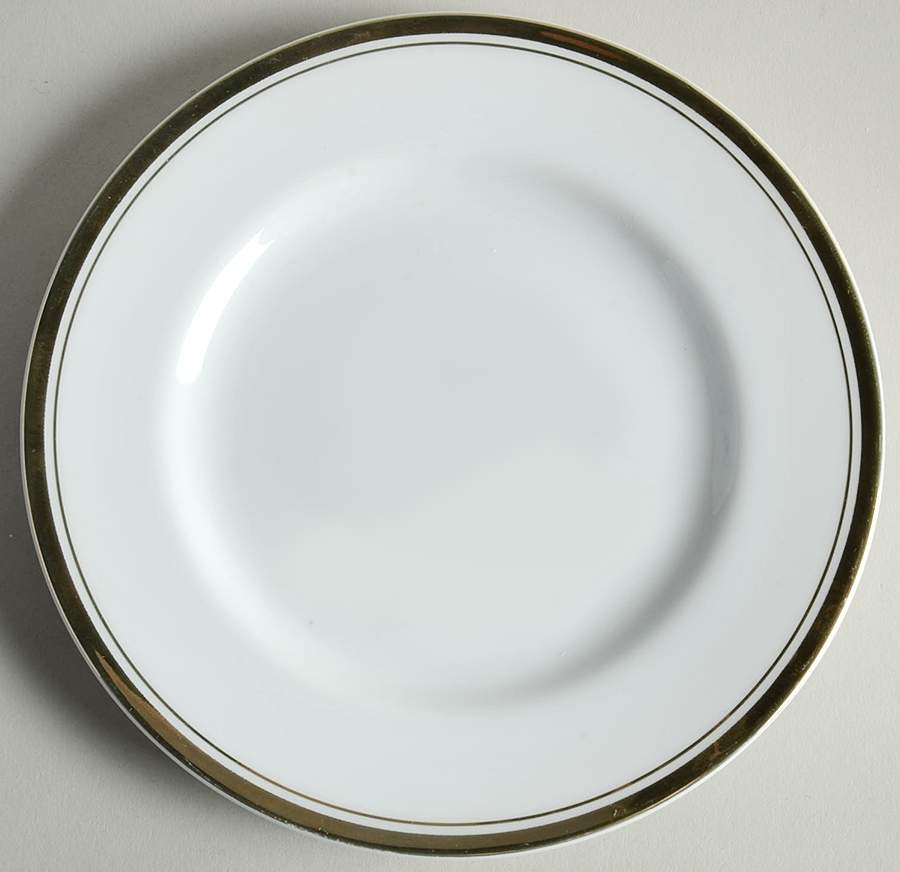 Regency Gold Bread & Butter Plate by Sheffield-1