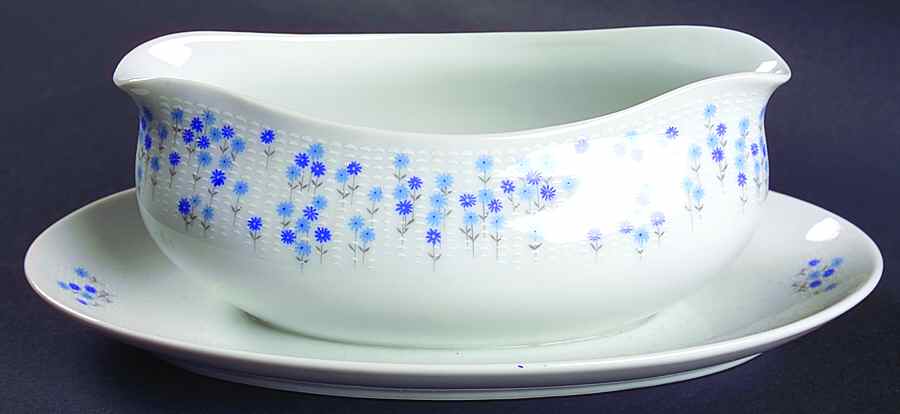 Rhapsody Gravy Boat with Attached Underplate by Sheffield-1