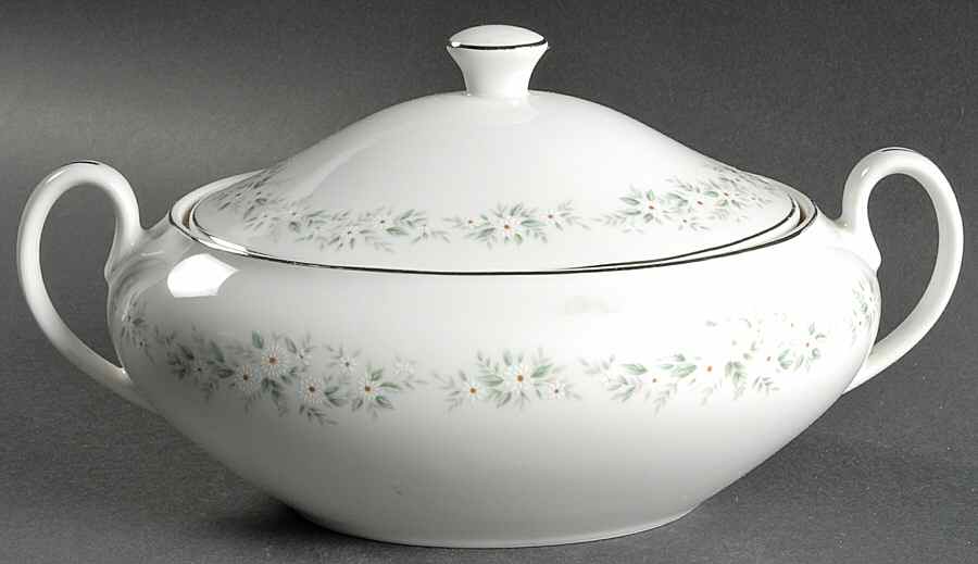 Royal Daisy Oval Covered Vegetable by Sheffield-1