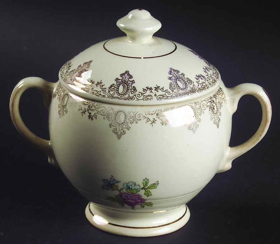 SH1 Sugar Bowl & Lid by Sheffield-1