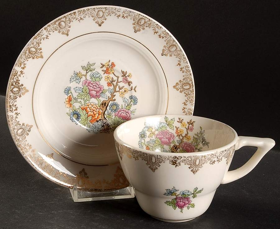 SH1 Flat Cup & Saucer Set by Sheffield-1