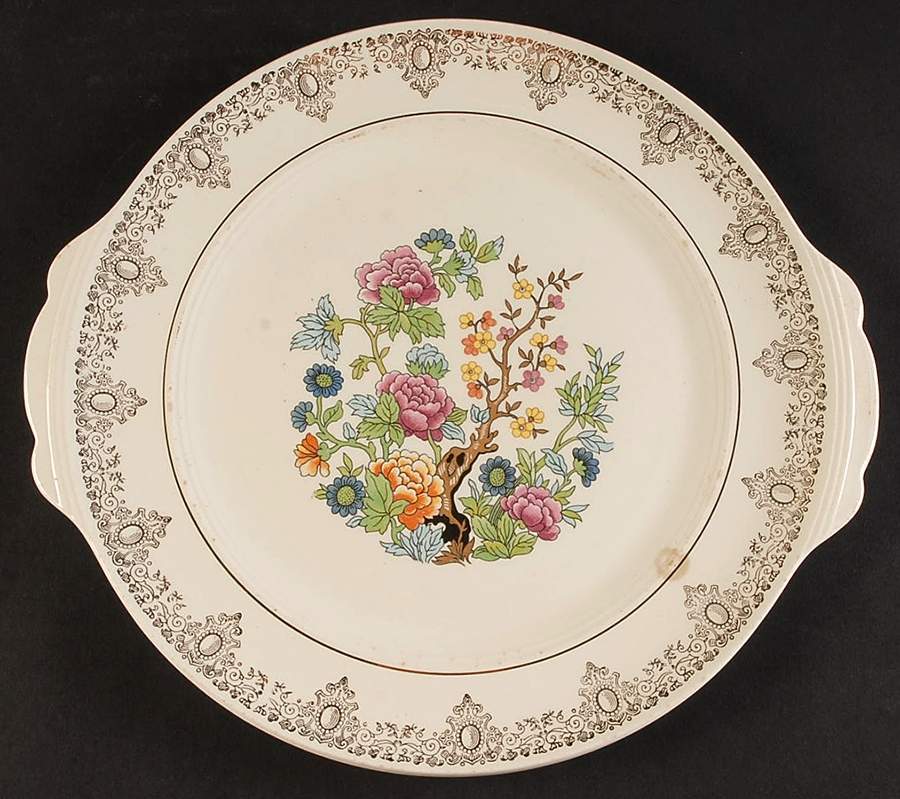 SH1 Handled Cake Plate by Sheffield-1