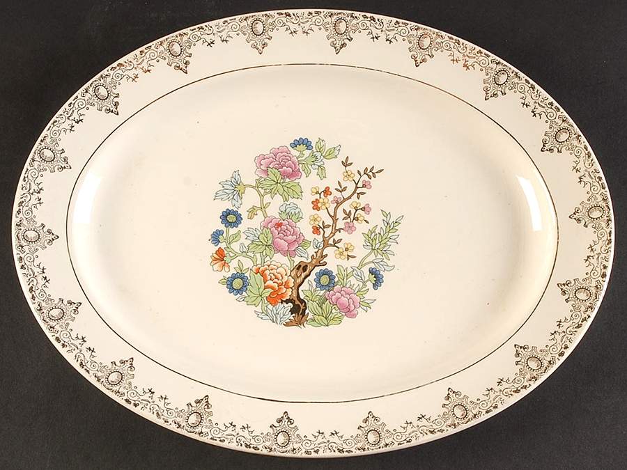 SH1 13" Oval Serving Platter by Sheffield-1