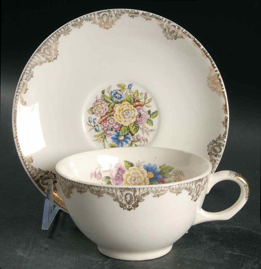 SH3 Flat Cup & Saucer Set by Sheffield-1