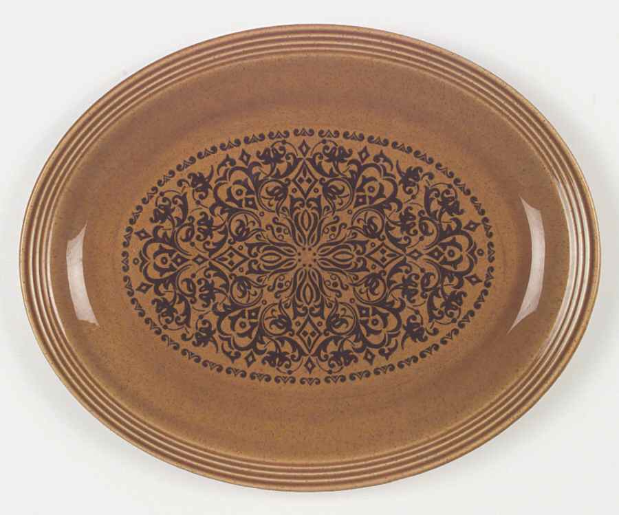 Sierra 13" Oval Serving Platter by Sheffield-1