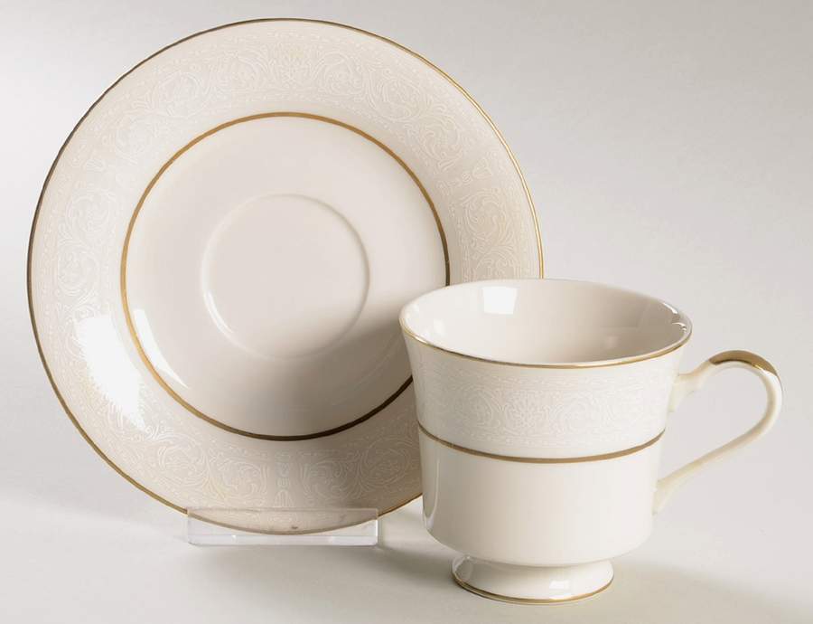 Sonata Footed Cup & Saucer Set by Sheffield-1