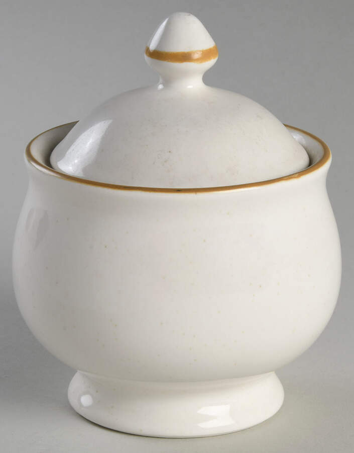 Strawberries N' Cream Sugar Bowl & Lid by Sheffield-1