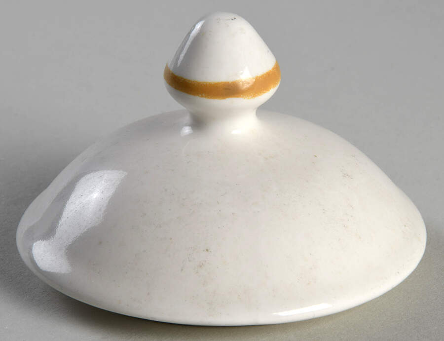 Strawberries N' Cream Lid for Sugar Bowl by Sheffield-1